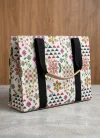 Stylish Embroidered Printed Tote Bag For Daily Use